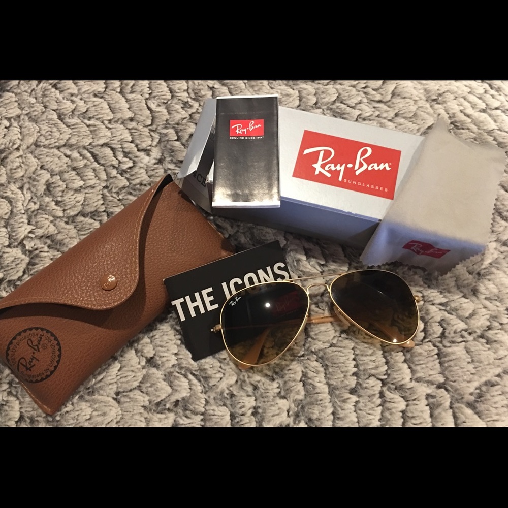 Authentic Ray Ban sunglasses